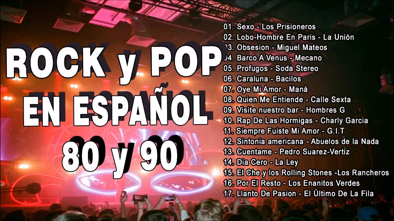 Rock En Español de los 80 y 90 - Clasicos Del Rock de los 80 y 90 en Español  (15) 