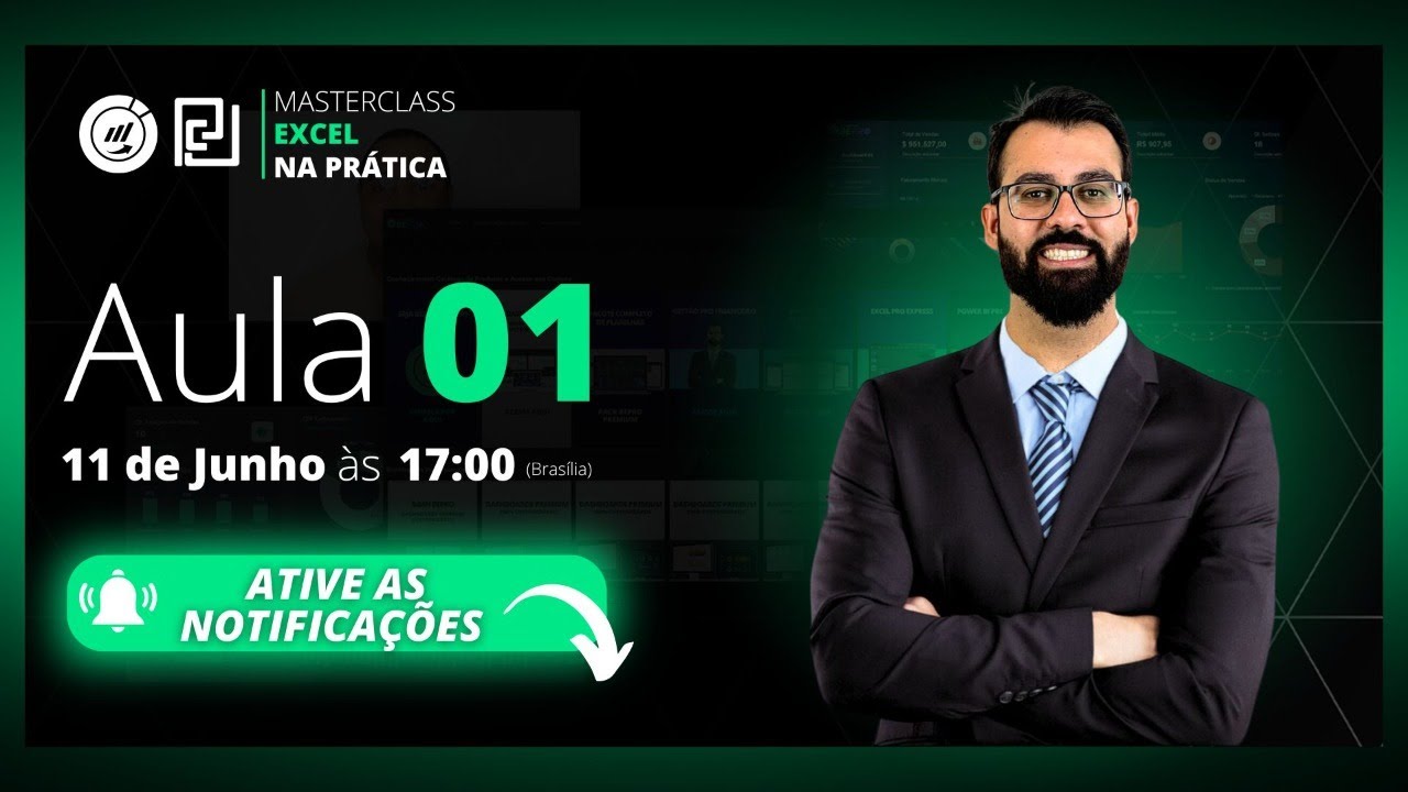 Masterclass Excel Aula 01 - Masterclass Excel na Prática - YouTube