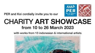 CHARITY ART SHOWCASE  2023, PER JAKARTA