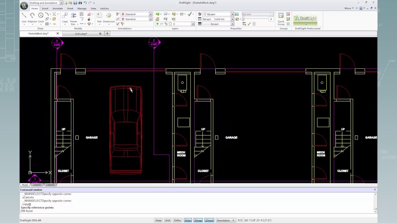 Draftsight Floor Plan Tutorial