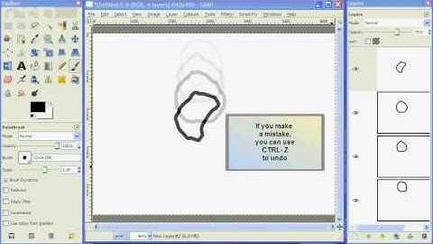 Frame by Frame animation in GIMP