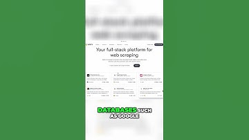 Scrape ANY Website with Apify