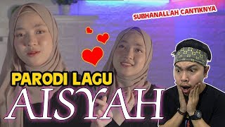 Parodi LAGU AISYAH ISTRI RASULULLAH SABYAN GAMBUS versi PALEMBANG | Reaction Aisyah Sabyan