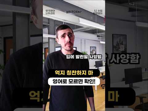 &amp;quot;입에 <strong>발린</strong> 말&amp;quot;영어로 안다면 상위 5%