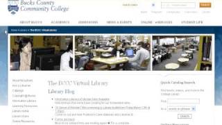 Introduction to the BCCC Library Website