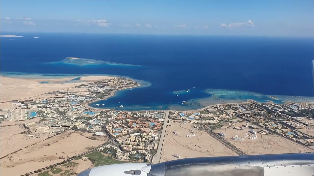 Flugzeit Zürich Nach Hurghada Eurowings A320-214 Landing Hurghada HRG Runway 34R - YouTube
