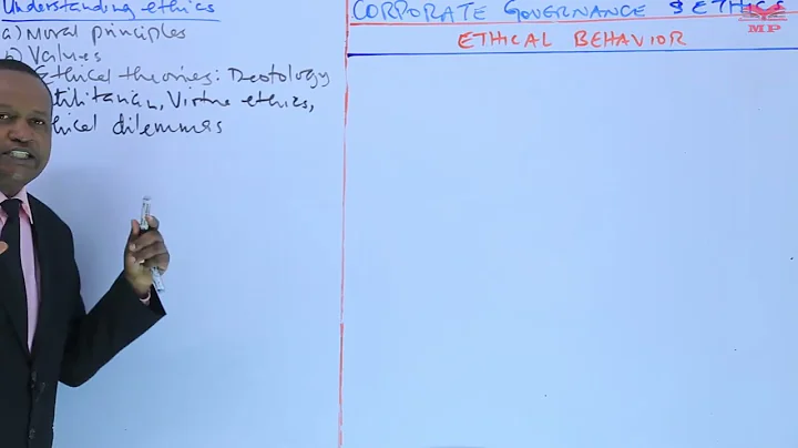 Understanding Ethics, Morality, Values and Integrity