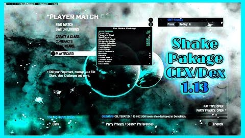 🤬[BO1/1.13/PS3] The Shake Package FREE Release & Download! (Trickshotting Menu + Custom Background)🤬