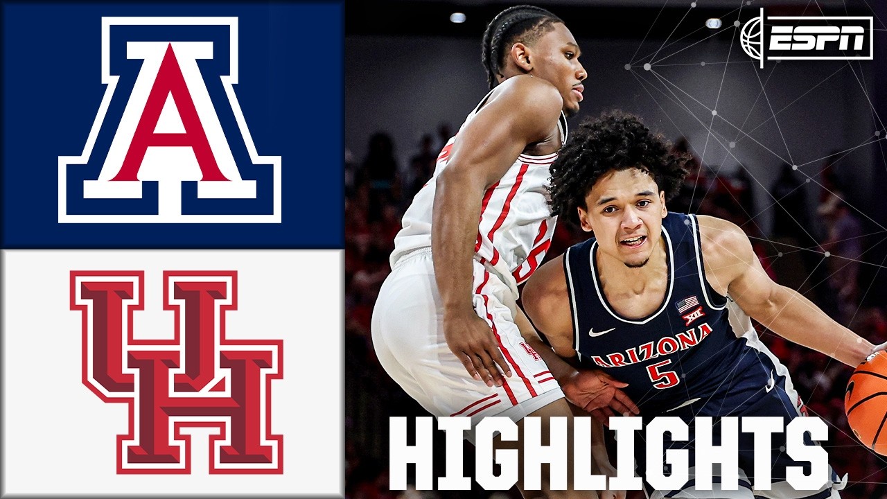 Arizona Wildcats vs. Houston Cougars | Full Game Highlights | ESPN College Basketball