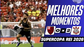 Download Lagu Gol de Yuri Alberto! Flamengo 0 x 2 Corinthians | Melhores Momentos (COMPLETO) | SuperCopa REI 2026 MP3