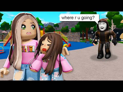 CREEPY STRANGER Followed My Daughter Home From My Park.. (Roblox Bloxburg)