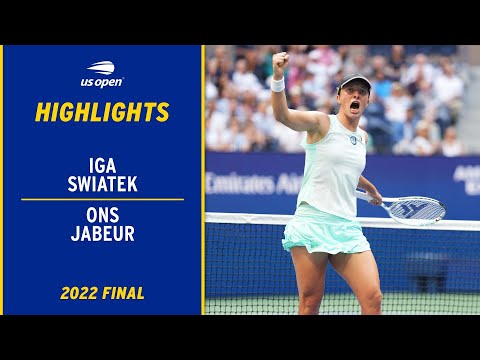 Iga Swiatek vs. Ons Jabeur Highlights | 2022 US Open Final