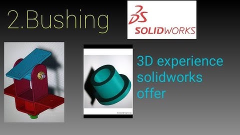 How to make bushing in solidworks//@Sw-tcNet //@2D3DDesign2020//@mymechanics