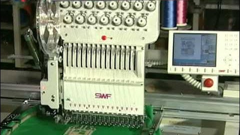 SWF E-T1501 Single Head Embroidery Machine from ColDesi