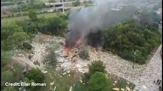 Home in Lisle, Illinois, explodes