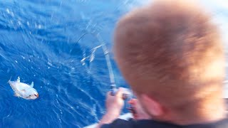【筋肉痛確定】深海から9.3kgのカンパチぶち抜き！船釣りは元とれるのか⁉【後編】