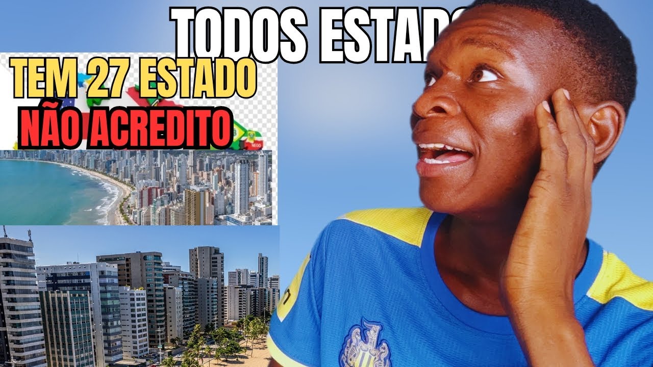 GRINGO REAGE AS CAPITAIS dos 27 Estados Brasileiros| The Capitals os The 27 Brazilian...