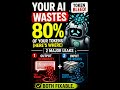 Your AI Wastes 80% of Your Tokens (Here's Where)