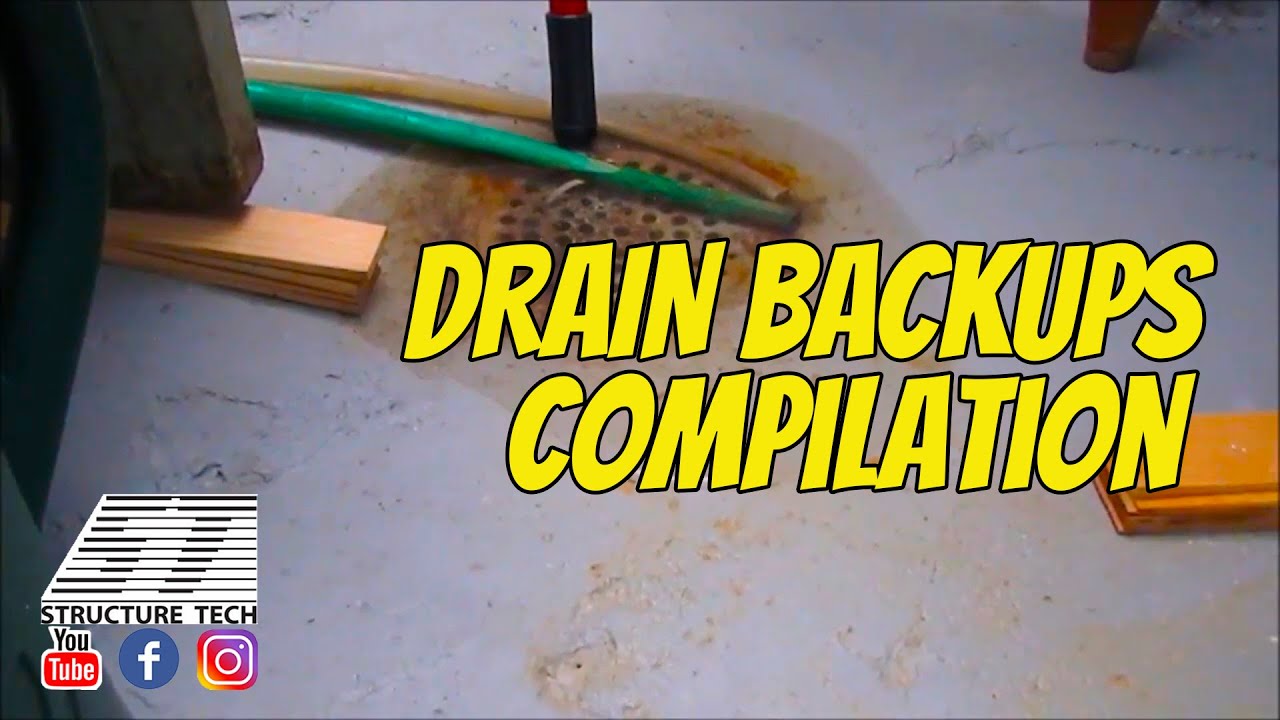 Why Does My Floor Drain Back Up Structure Tech Home Inspections Why Does My Floor Drain Back Up