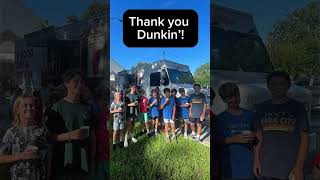 Dunkin Donuts at Grit Camp