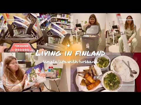 Living in Finland l grocery 🛒 cooking 👩‍🍳 | daily routine 🫶 | days in my life ✨ l tokmanni haul 📦