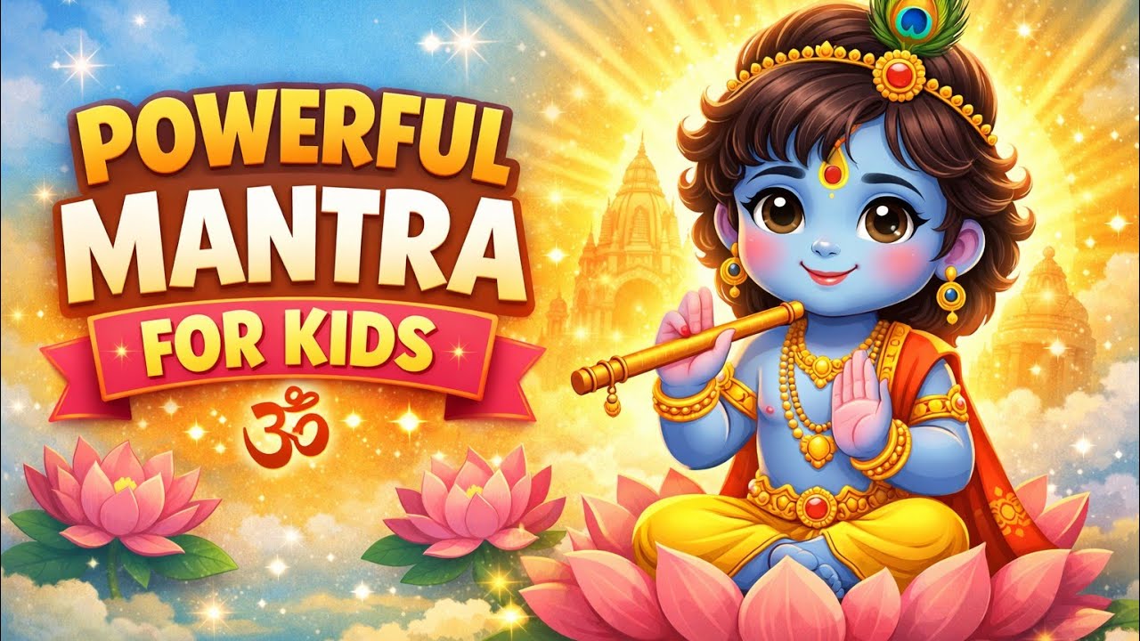 Om Namah Bhagavate Vasudevaya | Peaceful Chant for Kids