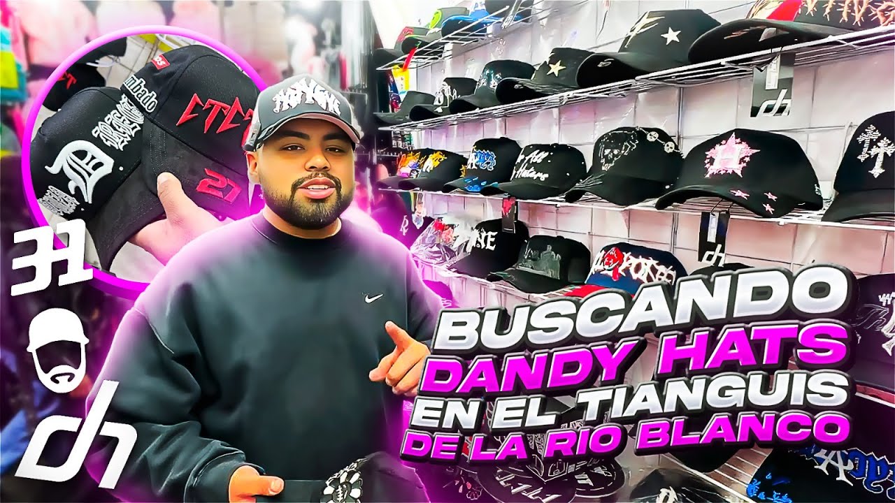BUSCANDO gorras DANDY HATS en el TIANGUIS RIO BLANCO NAVIDEÑO 