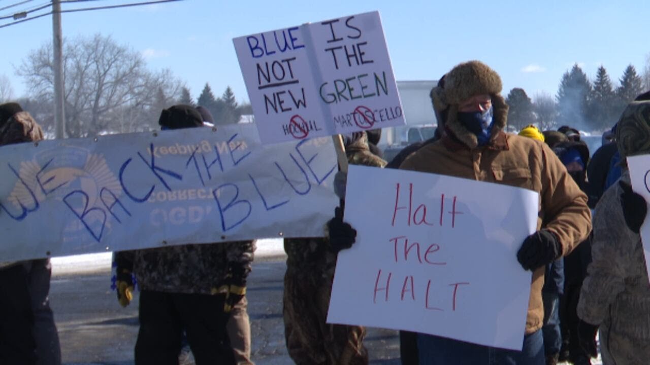 Protesters at Ogdensburg & Gouverneur prisons describe unsafe conditions