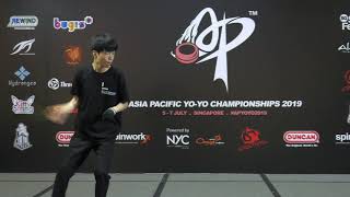 Park Woochan (KR) : 1A Division Finals - Asia Pacific Yo-Yo Championships 2019