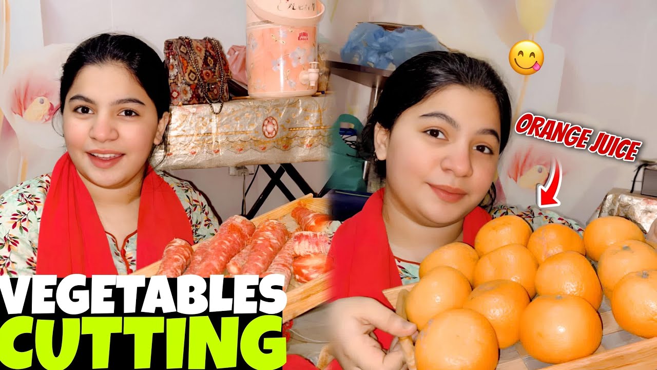 Vegetable cutting vlog 🥕🥦 