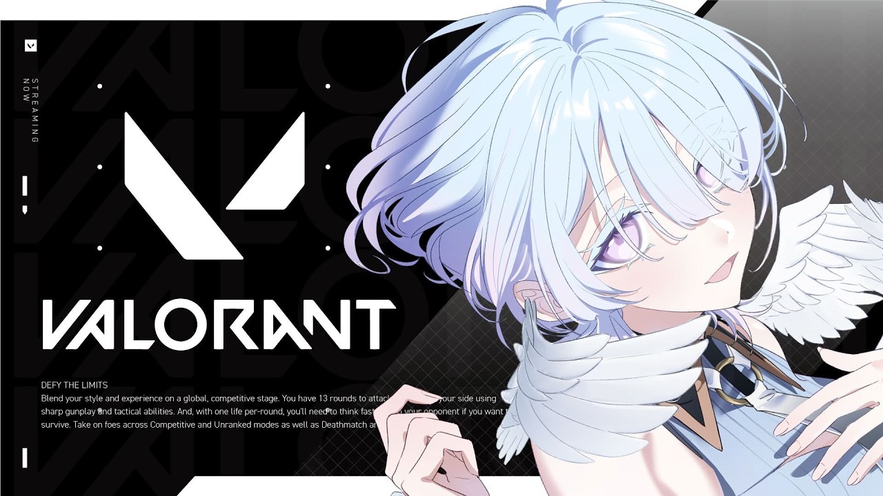 【 VALORANT 】寝る前に数戦やりますわよ / 初見さん大歓迎◎【 #新人vtuber 】