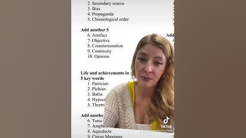 10 keywords about the work of the historian