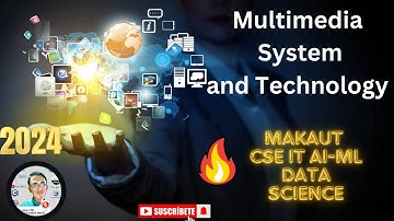 Mutimedia systems and Technology  : ▶️Btech CSE IT AI-ML Makaut ▶️#btech #makaut #education #india