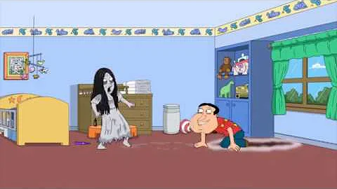 Family Guy - Quagmire chases the 'The Ring' girl