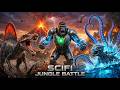 Alien Monster vs Spinosaurus & Mecha Gorilla: The Ultimate Hunt!
