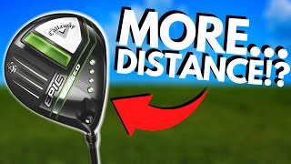 THE 2021 CALLAWAY EPIC SPEED DRIVER... "MORE DISTANCE FOR EVERYONE"!?