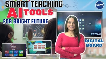 AI Based Digital Board | Latest Digital Board for Teaching | EKIN AI Panel #aipanel #ekin