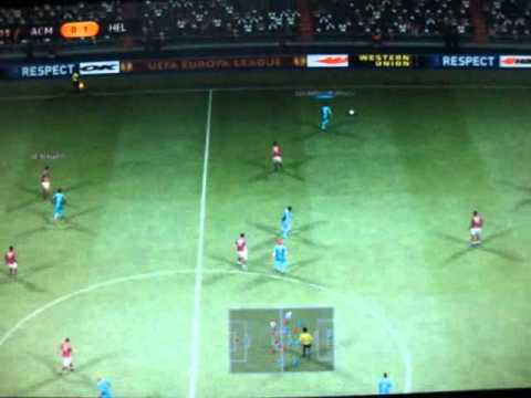 PES 2013 EUROPA Final Hell United VS AC Milan
