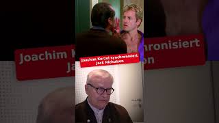 Play video: Joachim Kerzel synchronisiert Jack Nicholson in "Besser geht's nicht"