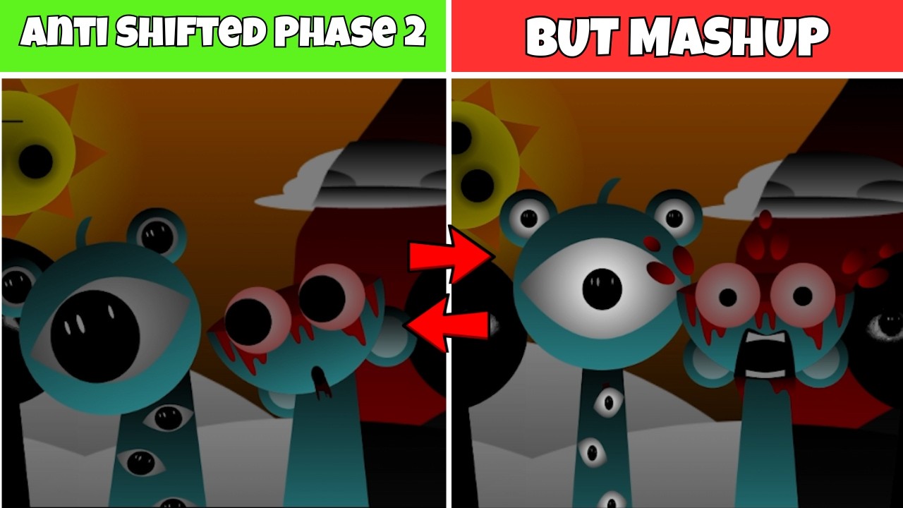 Incredibox Sprunki : Anti Shifted Phase 2 Mashup New Update #sprunki #incredibox