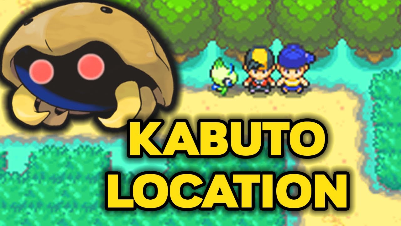 How to Catch Kabuto in Pokemon HeartGold or SoulSilver!