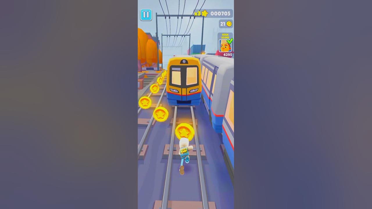 CapCut_slomow playing subway surf letter j