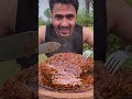 mukbang and cooked meat with masala #hungry vibes