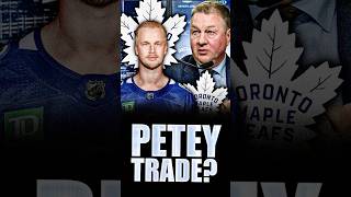 ELIAS PETTERSSON TRADE TO THE LEAFS JUST GOT A LOT MORE REAL… MIKE GILLIS TRADE FOR PETEY?