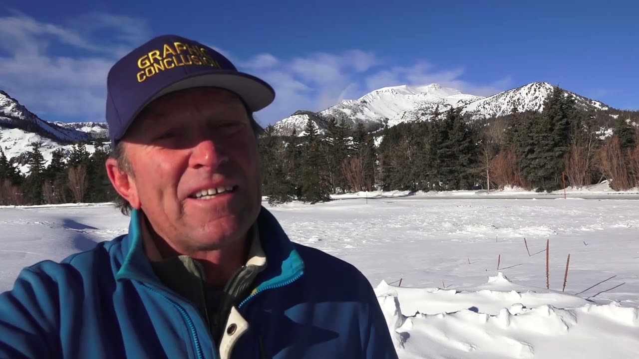 Bluebird Powder Day at Mammoth Mountain Eastern Sierra California Sunday Feb. 18, 2024.  Epic Ikon