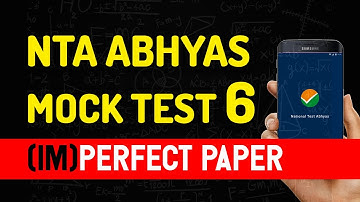 NTA Abhyas App | Mock Test 6 Analysis | Imperfect Paper | Abhyas Mock Test 6 | MathonGo | Anup Sir