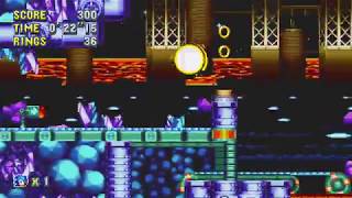 Sonic Mania - Lava Reef 2 (Sonic) Speedrun in 1:30.42