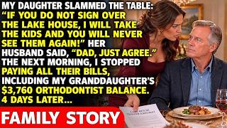 Details My Daughter Threatened To Cut Me Off From My Grandkids Unless I Signed Over The Lake House. I Update