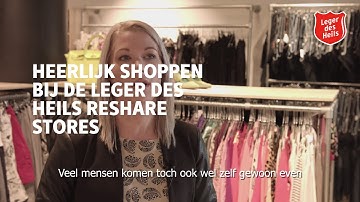 Heerlijk shoppen bij Leger des Heils Reshare Stores