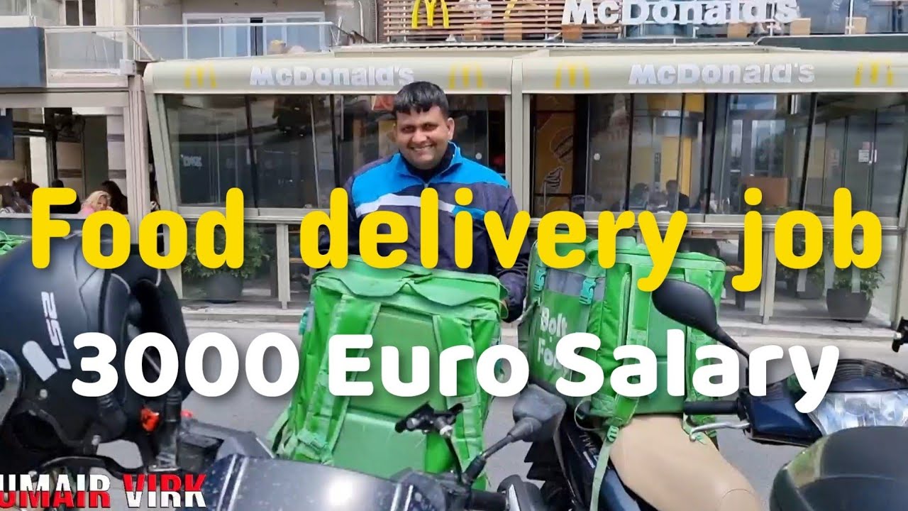 Food delivery job Salary in Malta YouTube